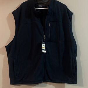 Izod Men's Dark Blue Vest